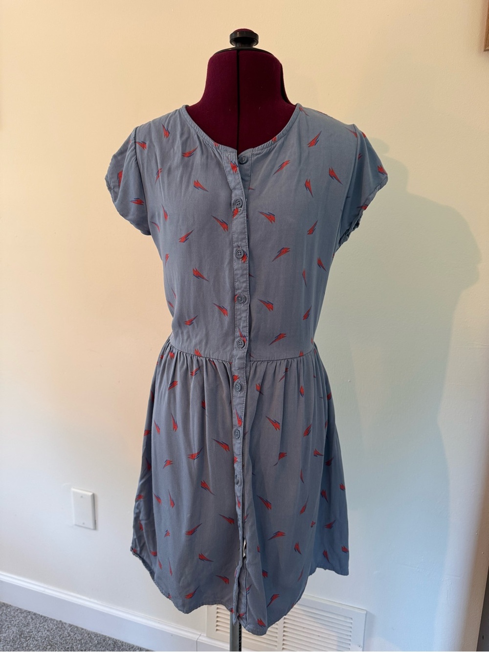 David Bowie Lightning Bolt Junk Food Target dress